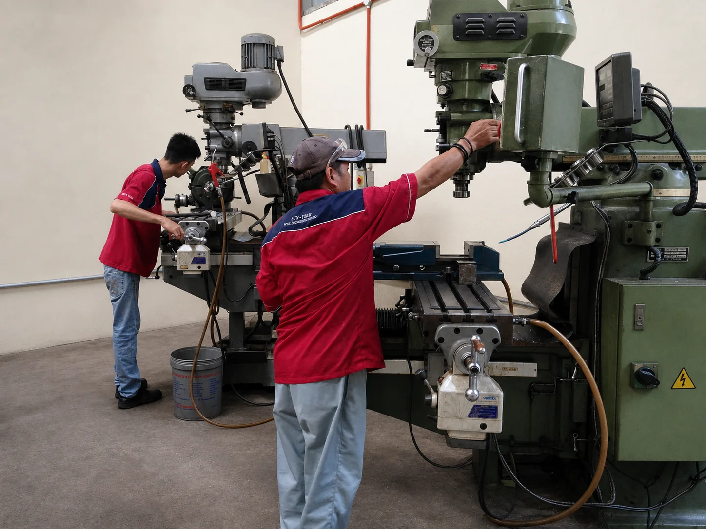 Milling workshop at Sun-Tech